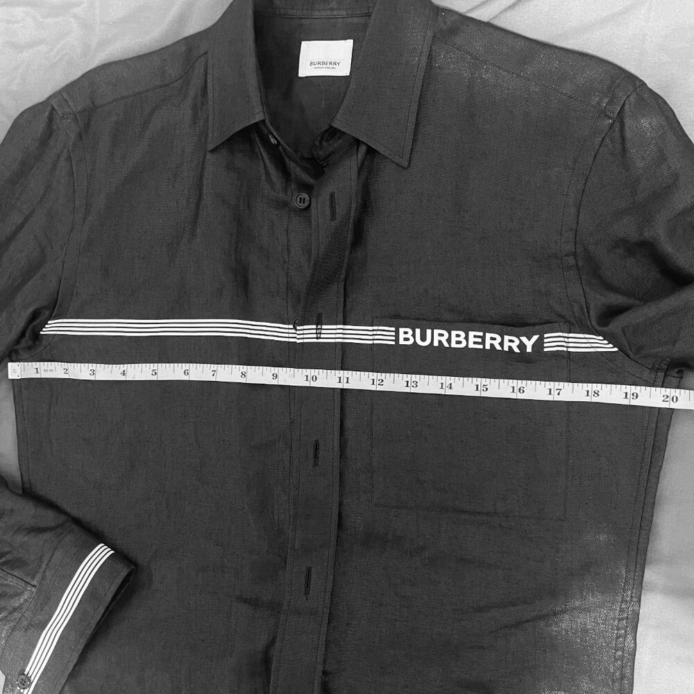 Burberry Men Dress shirt XS black - Picture 9 of 9